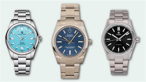 rolex oyster cheaper alternative|Rolex Oyster perpetual homages.